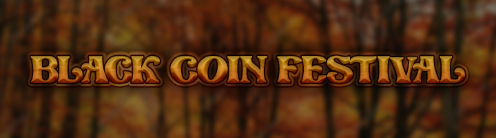 Black Coin Festival Banner