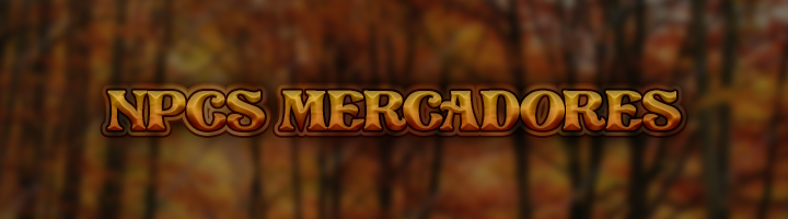 NPCs Mercadores Banner
