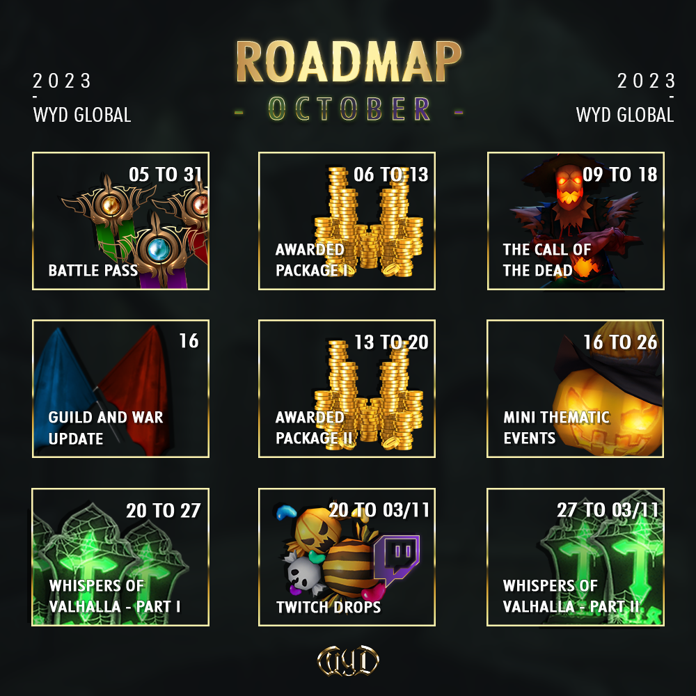 Roadmap October Roadmap October Banner