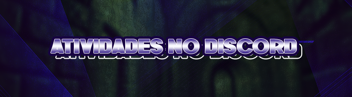 Atividades do Discord Banner