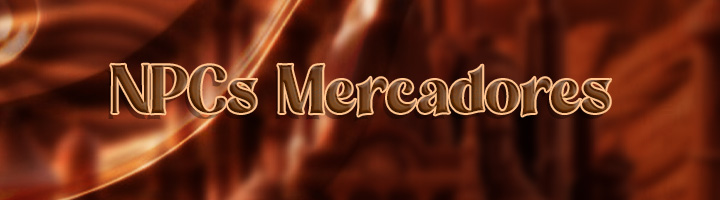 NPCs Mercadores Banner