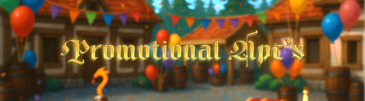 Promotional NPC's Banner