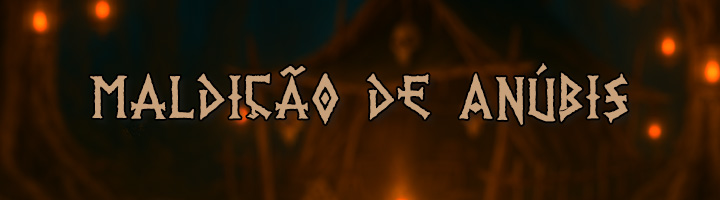 A Maldição de Anubis Banner