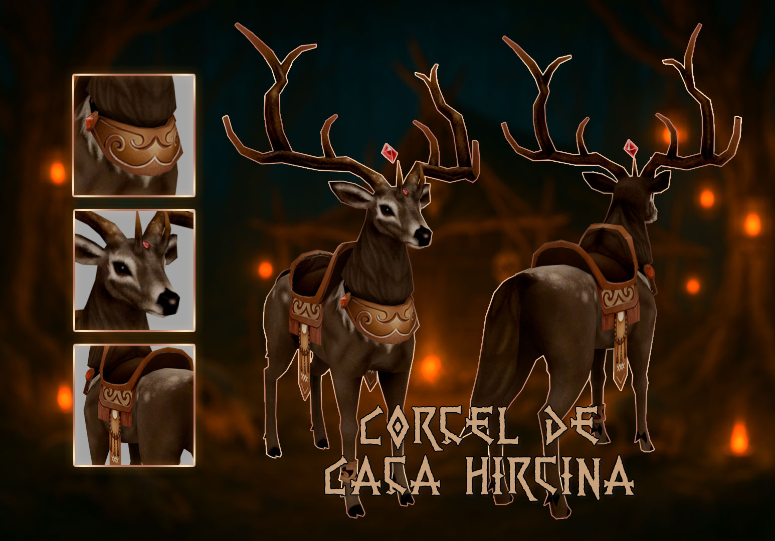 Corçel de Caça Hircina Banner
