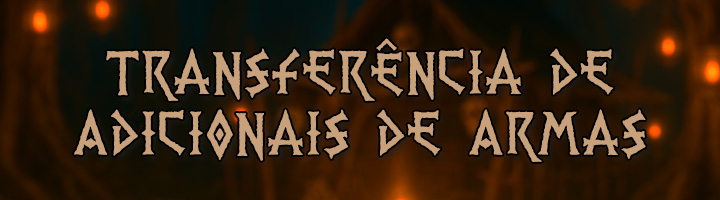 Transferência de Adicionais de Armas Banner