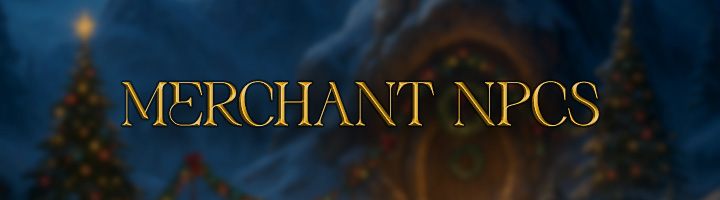 Merchant NPCs Banner
