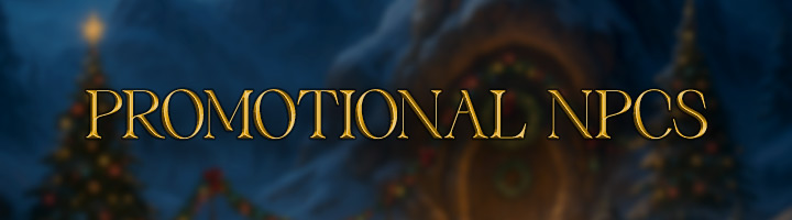 Promotional NPC's Banner