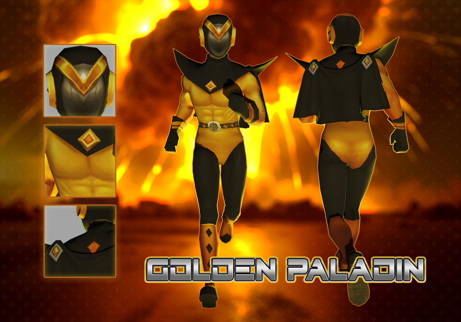 Golden Paladin (M) Banner