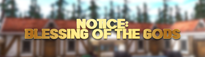 News Blessing of the Gods title=