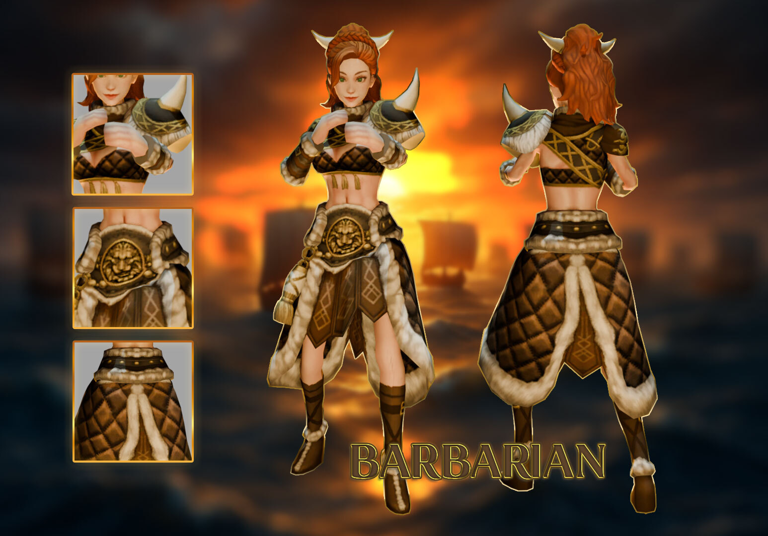 Barbarian (F) Banner