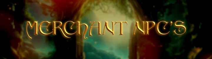 Merchant NPCs Banner