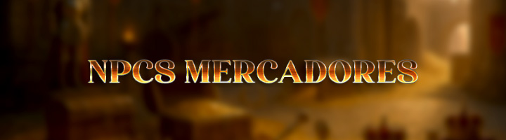 NPCs Mercadores Banner