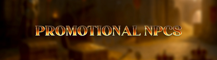 Promotional NPC's Banner