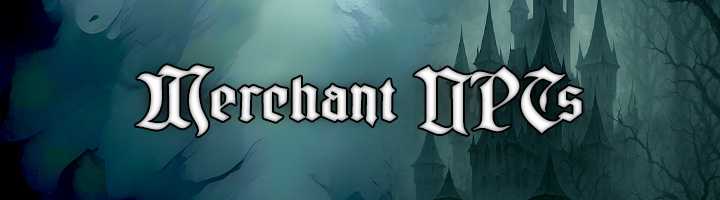 Merchant NPCs Banner