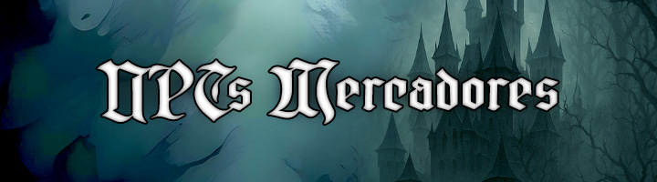 NPCs Mercadores Banner