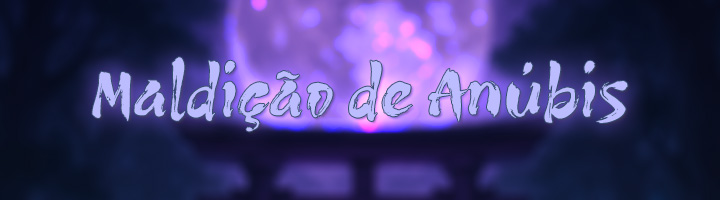 A Maldição de Anubis Banner