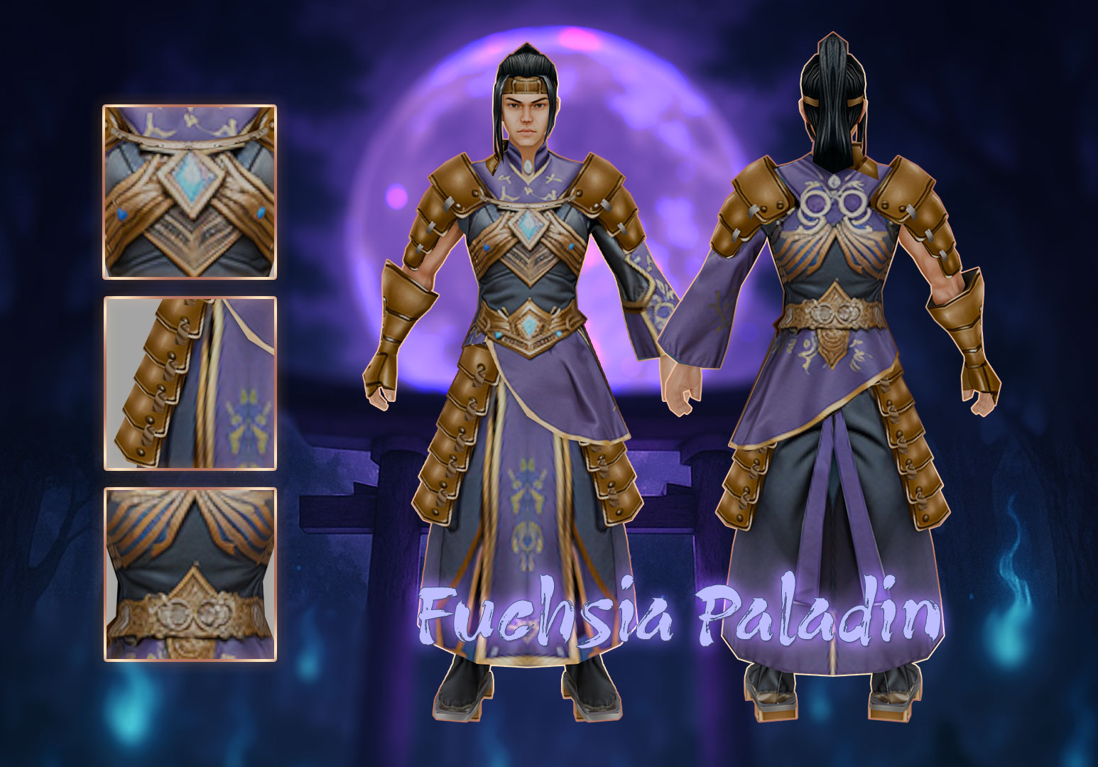 Paladin Fuchsia (M) Banner