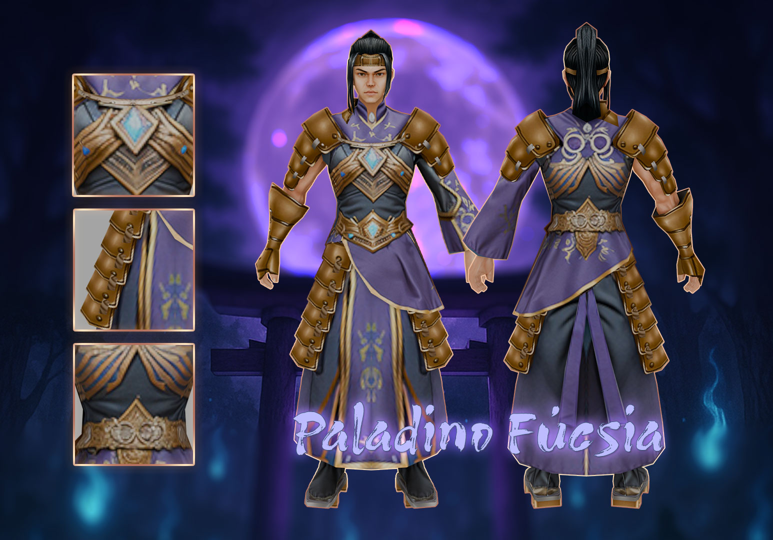 Paladin Fuchsia (M) Banner