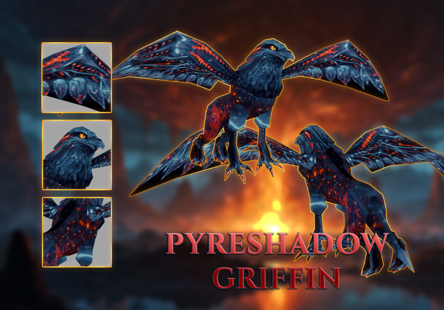 Pyreshadow Griffin Banner