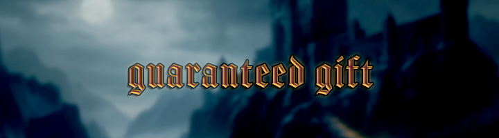 Guaranteed Gift Banner