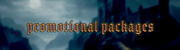 Promotional Packages Banner