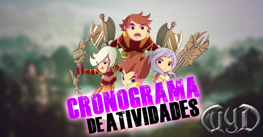 Cronograma de atividades